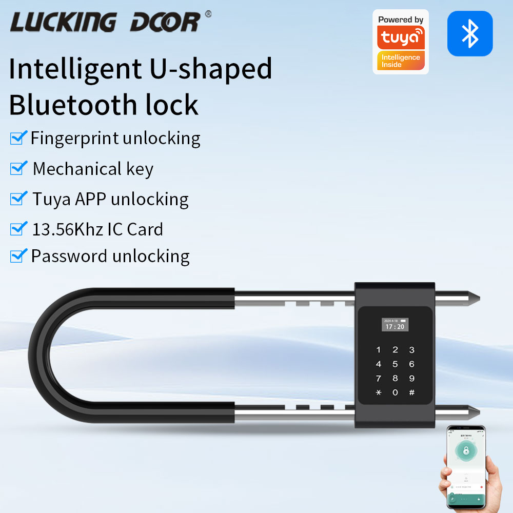 Smart Door Lock Wifi - Elektronisch biometrisch vingerafdrukslot Ondersteuning Tuya APP